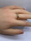 Bague 54 Bague jonc en or jaune 18 carats et diamants 58 Facettes AB758
