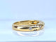 Bague 54 Bague jonc en or jaune 18 carats et diamants 58 Facettes AB758