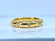 Bague 54 Bague jonc en or jaune 18 carats et diamants 58 Facettes AB758