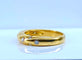Bague 54 Bague jonc en or jaune 18 carats et diamants 58 Facettes AB758