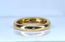 Bague 54 Bague jonc en or jaune 18 carats et diamants 58 Facettes AB758