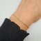 Bracelet Bracelet chaîne en or rose 18k 58 Facettes #4041