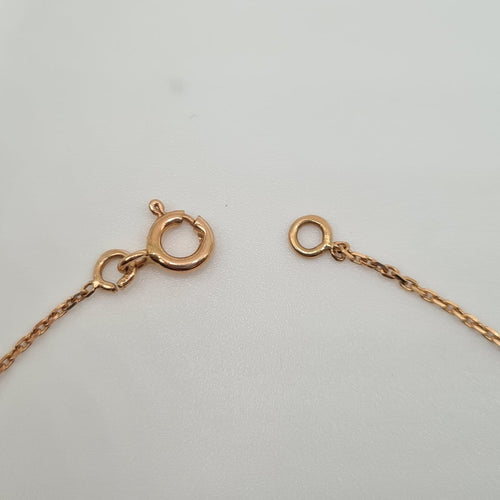 Bracelet Bracelet chaîne en or rose 18k 58 Facettes #4041