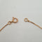 Bracelet Bracelet chaîne en or rose 18k 58 Facettes #4041