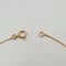 Bracelet Bracelet chaîne en or rose 18k serti de diamants 58 Facettes #4042