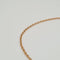 Bracelet Bracelet chaîne en or rose 18k serti de diamants 58 Facettes #4042