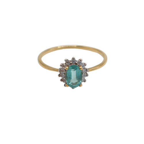 Bague 52 Bague en or jaune 18k 58 Facettes #4119