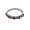 Bague 52 Bague en or blanc 18k ornée d'une citrine Grenet 58 Facettes #4137