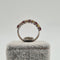 Bague 52 Bague en or blanc 18k ornée d'une citrine Grenet 58 Facettes #4137