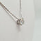 Collier Collier - Chaîne en or blanc 18 carats avec diamant naturel 58 Facettes #4139