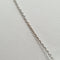Collier Collier - Chaîne en or blanc 18 carats avec diamant naturel 58 Facettes #4139