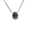 Collier Collier - Chaîne en or rose 18 carats avec saphir 58 Facettes #4204