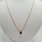 Collier Collier - Chaîne en or rose 18 carats avec saphir 58 Facettes #4204