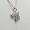 Collier Collier - Chaîne en or blanc 18 carats avec pendentif Raî 58 Facettes #4211 #4986