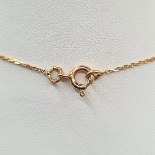 Collier Collier chaîne en or jaune 18 carats 58 Facettes #4219