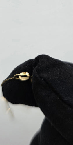 Collier Pendentif cœur en or jaune 18 carats 750 avec chaîne et diamants 58 Facettes Collier coeur or