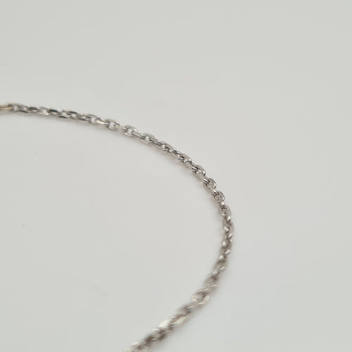 Bracelet Bracelet en or blanc 18 carats serti de diamants naturels 58 Facettes #4240