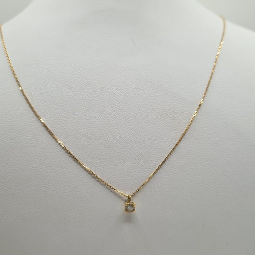 Collier Collier chaîne en or jaune 18 carats 58 Facettes #4251