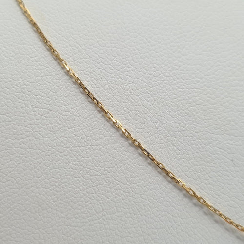 Collier Collier chaîne en or jaune 18 carats 58 Facettes #4251
