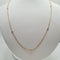 Collier Collier chaîne en or jaune 18 carats avec diamants naturels 58 Facettes #4267