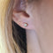 Boucles d'oreilles Boucles d’oreilles en or jaune 18k avec diamants 58 Facettes #4297