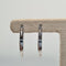 Boucles d'oreilles Boucles d’oreilles en or blanc serties de diamants naturels 58 Facettes #4310