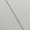 Collier Collier flamme à chaîne en or blanc 18 carats 58 Facettes #4380