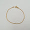 Bracelet Bracelet chaîne en or jaune 18k 58 Facettes #4409