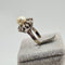 Bague 50 Bague en or blanc 18k avec perle et diamant 58 Facettes #4448