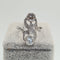 Bague 51.5 Bague en or blanc 18k avec diamants 58 Facettes #4460