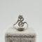 Bague 51.5 Bague en or blanc 18k avec diamants 58 Facettes #4460