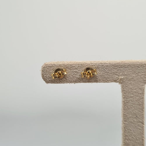 Boucles d'oreilles Boucles d’oreilles en or jaune 18k avec améthystes 58 Facettes #4481