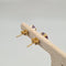 Boucles d'oreilles Boucles d’oreilles en or jaune 18k avec améthystes 58 Facettes #4481