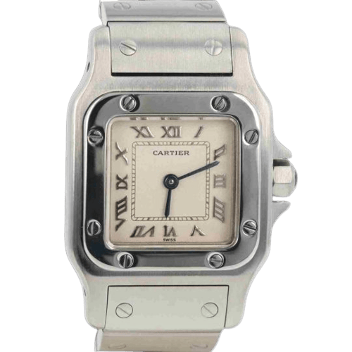 Montre Cartier - Montre Santos Galbée 58 Facettes MT47948