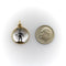 Pendentif Pendentif édouardien en cristal Essex représentant un ramoneur, en or 14 carats 58 Facettes A2002Q