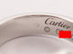 Bague 52 Cartier - Bague Double C en or blanc 18k, diamants 0,15 ct, taille 52 58 Facettes 277589