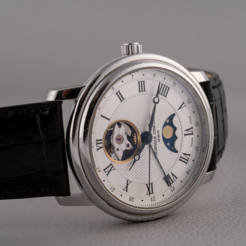 Montre Frédérique Constant - Montre Heart Beat Moonphase FC-330/335X4P4/5/6 58 Facettes TOT-12025