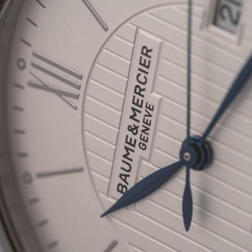 Baume & Mercier - Montre M0A10214 automatique en acier 58 Facettes TOT-12026