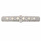 Broche Broche barrette en platine, diamants et perles, vers 1950, d’influence Art déco 58 Facettes 26289-0042