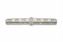 Broche Broche barrette en platine, diamants et perles, vers 1950, d’influence Art déco 58 Facettes 26289-0042