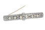 Broche Broche barrette en platine, diamants et perles, vers 1950, d’influence Art déco 58 Facettes 26289-0042