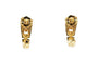 Boucles d'oreilles Boucles d’oreilles en or jaune 18 carats, rubis et diamants taille brillant (env. 0,10 ct) 58 Facettes 24172