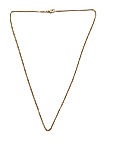 Collier Chaîne en or jaune 750/000 58 Facettes 01383