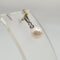 Pendentif Pendentif en or blanc 18 carats avec perle de culture 58 Facettes #4500