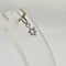 Pendentif Pendentif - Petite étoile en or blanc 18 carats 58 Facettes #4510
