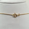 Collier Collier chaîne en or jaune 18 carats avec diamant et émeraude 58 Facettes #4528