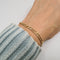 Bracelet Bracelet chaîne en or jaune 18k 58 Facettes #4533