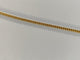 Collier Chaîne en or jaune 750 à maille gourmette 58 Facettes 01371