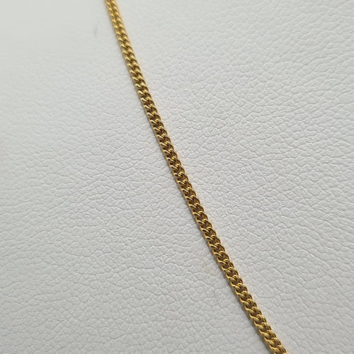 Collier Chaîne en or jaune 18 carats 58 Facettes #4540