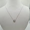 Collier Collier en or blanc 18 carats avec diamant taille brillant 58 Facettes #4566